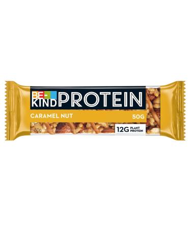 Child Protein Bar | Gluten-Free Snack | High Fiber Caramel 12x50g | No Artificial Preservatives - Buy Online on GoSupps.com