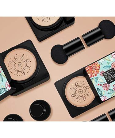 Magik Images Mushroom Head Air Cushion BB CC Cream Foundation Stick - Natural Beige | Moisturizing Concealer Stick - Buy Online on GoSupps.com
