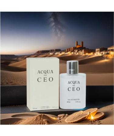 King&Acqua for CEO Men Cologne Set Eau De Parfum Spray For Men Fruity Notes Enriched By A Strong Woody Based Fragance Ideal for Day Wear - 3.4 Fl Oz - Buy Online on GoSupps.com