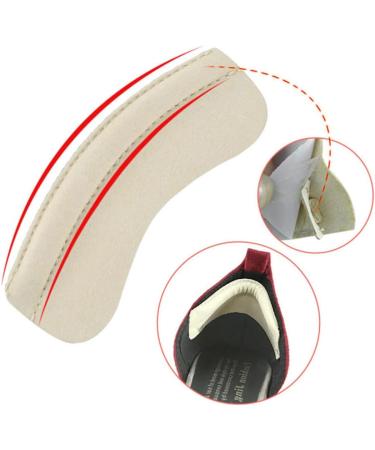 Mobestech 12 Pairs Heel Protector Pads - Forefoot Cushion Covers & Anti-Drop Heel Stickers for Men & Women - Comfort Insoles for Heels - Beige - Buy Online on GoSupps.com