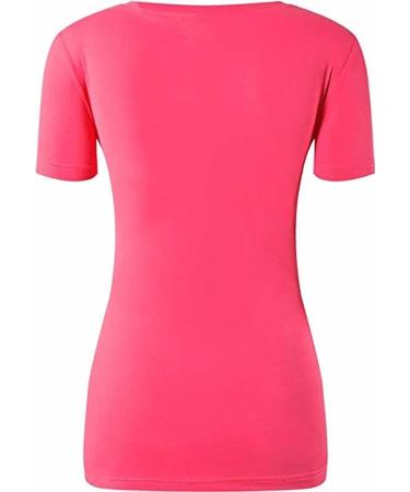 Sportides Women's Short Sleeve Sport Tee Shirt - Large Red | SWT240 - Buy Online on GoSupps.com