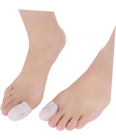 Garneck Silicone Gel High Heel Protectors - 6 Pairs/12pcs Toe Sleeves for Anti-Friction Protection - White 4.5X2.1 cm - Buy Online on GoSupps.com