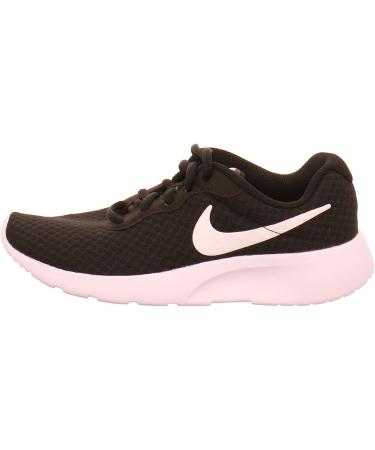 Nike Tanjun (PS) Unisex Kid's Gymnastics Shoes - Black | Size 10.5 Child UK (28 EU) | 12.5 UK Child | Black/White - Buy Online on GoSupps.com