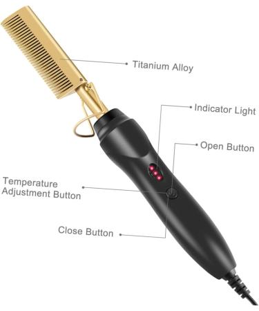 Beavorty Multifunctional Styling Hair Plug Dry US Use Electric Curling Wet Tools Curler Copper Iron - Buy Online on GoSupps.com