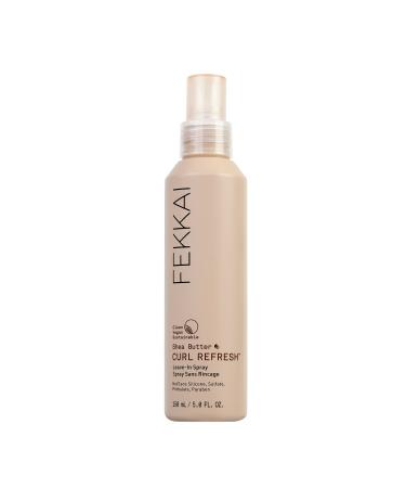 Fekkai Shea Butter Curl Refresh - 150 mL - Hydrates & Refreshes Curls - Salon Grade  EWG Compliant  Vegan & Cruelty Free