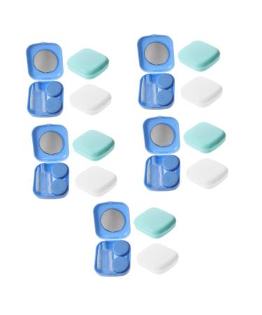 Solustrie 15 sentences contact lens container glasses holder container for contact lenses eye lens organizer travel case for contact lenses form storage box travel size bracket