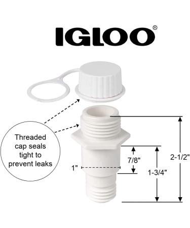 Igloo Replacement Threaded Drain Plug - Durable and Easy-to-Install - Buy Online on GoSupps.com