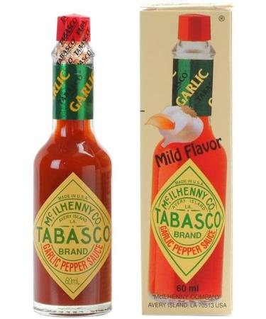 Tabasco Garlic Sauce 60 ml | Pack of 3 - Buy Online on GoSupps.com