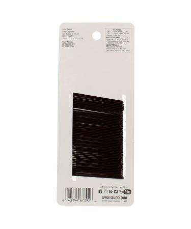 Scunci No Slip Brown Bobby Pins - Secure Hold for Styling - Buy Online on GoSupps.com