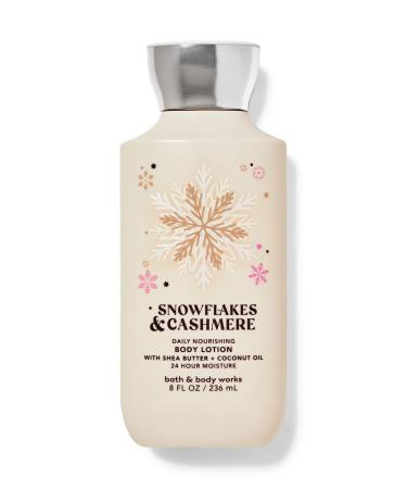 Snowflakes & Cashmere Body Lotion with Shea Butter + Coconut Oil 8 Fl Oz/ 236 mL
