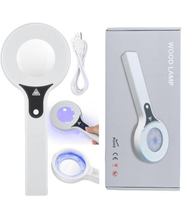 Portable Professional Woods Lamp Skin Analyzer Facial Magnifying Tool for Esthetician/Skin Testing/Pets Urine Detector Household Skin Diagnostic Lamp Visual Lens Magnification: 3 Tim - Buy Online on GoSupps.com