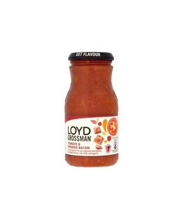 Loyd Grossman Tomato and smoked bacon 6 x 350 g glasses