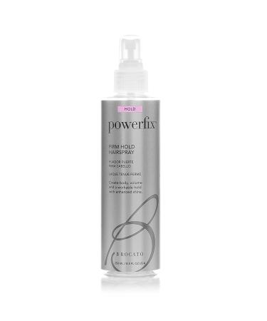 Brocato Powerfix Firm Hold Hairspray  8.5 Oz | Volumizing Hairspray Adds Texture & Locks in Curls without Flaking or Buildup | Texturizing Hair Spray Product Add Shine & Volume for Sexy Hairstyles 55% VOC