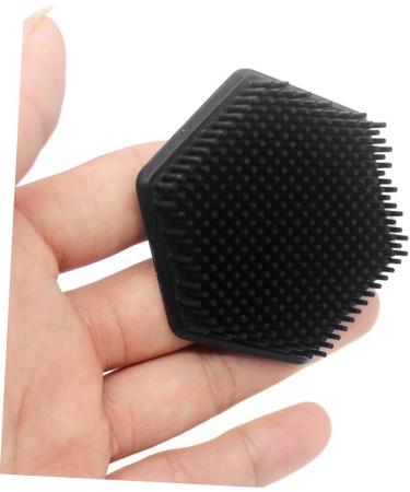 Housoutil Silicone Face Brush Scalp Exfoliator Bath Brush Facial Tool Skin Care Sponge Scrubber Deep Cleaning Facial Brush Silicone Brush Take a Bath Silica Gel Miss - Buy Online on GoSupps.com
