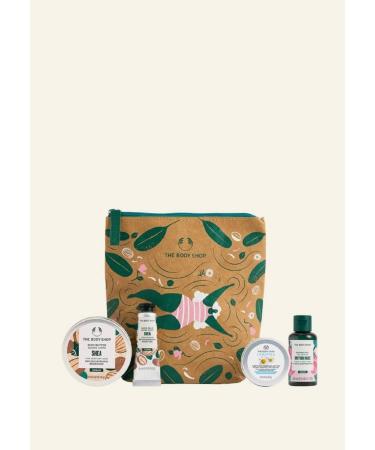The Body Shop Travel Mini Gift Set Shea Rose Camomile 4 Piece set