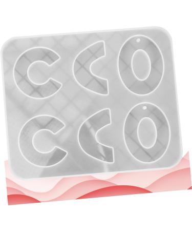 Operitacx 1pc Epoxy Resin Silicone Molds Resin Epoxy Model Wall Resin Mold Jewelry Molds Cake Mold Accessories White 15x12.3x0.7cm - Buy Online on GoSupps.com