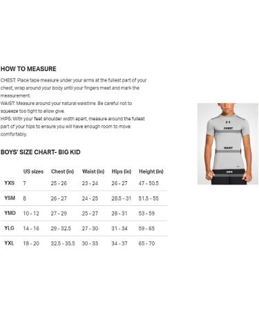 Under Armour Boys' HeatGear Armour Long Sleeve T-Shirt - Black/Pitch Gray - Small - Buy Online on GoSupps.com