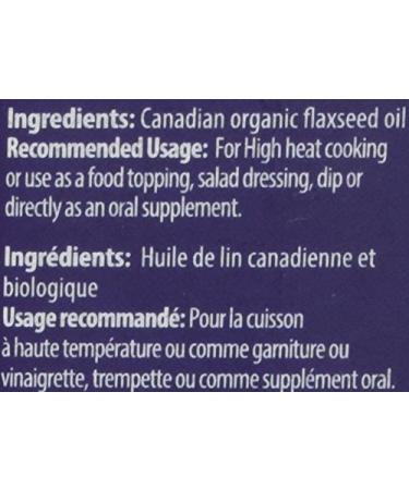 Organic Alligga Flaxseed Cooking Oil 500ml - Cold Pressed and Unrefined - Buy Online on GoSupps.com