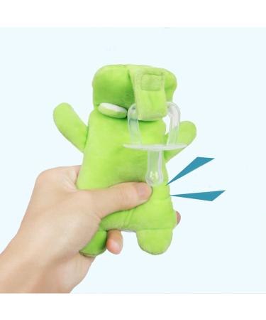Buy Baby Pacifier with Cuddly Toy Soothing Plush Combi Set for Newborns 0-18 Months Calming Frog Soothie - Buy Online on GoSupps.com