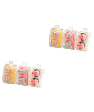 Solustrie 6 pc glasses box glasses case boxing glasses Cardboard lentil boxes for on the way glasses Case lens holder lentil holder for lentil container contact lenses bracket