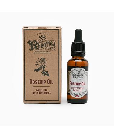 MI REBOTICA | Rosehip Oil 30ml | Rosehip Oil for Scars | High Regenerating Capacity | Repairs Marks and Burns | Reduces Wrinkles | Rosehip Oil