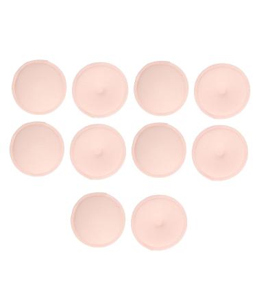 10pcs Washable Reusable Soft Cotton Breast Pads - High Absorbency Waterproof Ideal for Maternity & Diaper Bags - Buy Online on GoSupps.com