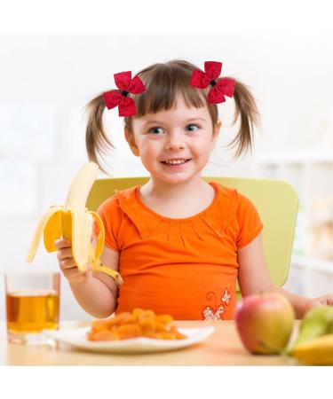 6 Pack Watermelon Bow Hair Clips - Fruit Hair Accessories for Women and Girls - Buy Online on GoSupps.com