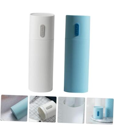 Beaupretty Travel Toothbrush & Toothpaste Case Set | 2-Piece Toothbrush Holder & Travel Cup | Ideal for International Travel - Buy Online on GoSupps.com
