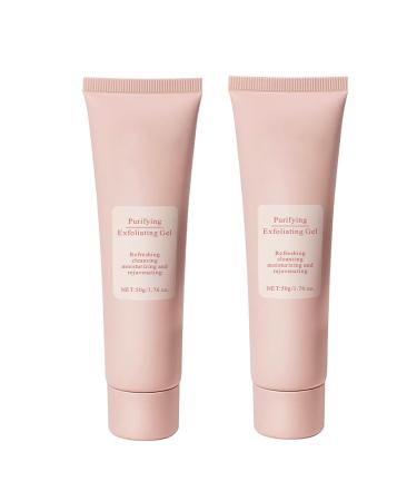 Purifying Exfoliating Gel Purifying Exfoliating Gel for face Face Scrub Face Exfoliator For Gentle Cleansing Facial Scrub Body Scrubber For All Skin Types 2PCS 0.5 Fl Oz (Pack of 2)