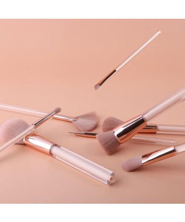 8-Piece Portable Makeup Brush Set | Complete Makeup Tools for Flawless Application - International Shipping Available - Buy Online on GoSupps.com