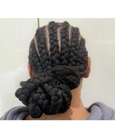 Just Another One 26-inch Pre-Stretched Braiding Hair Extension Yaki Straight Synthetic Hair Braids For Women Girls & Unisex - Black EZ1 Black 26 inches - Buy Online on GoSupps.com