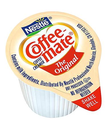 Coffee-Mate 35010 Liquid Coffee Creamer Original Mini-Cups 0.375 Oz 180/Box - 2 Box/Carton - Buy Online on GoSupps.com