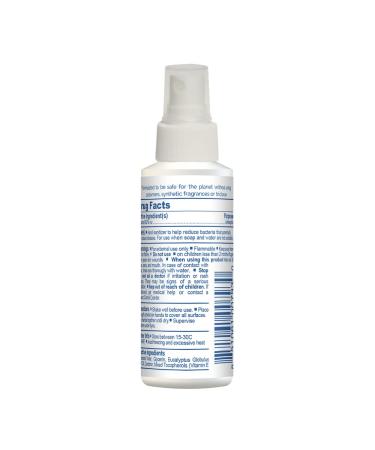 STREAM 2 SEA Hand Sanitizer Spray - 2 Fl Oz Travel Size (Pack of 6) | Paraben Free Moisturizing Vitamin E & Eucalyptus Infused Eco-Friendly USA Made - Buy Online on GoSupps.com