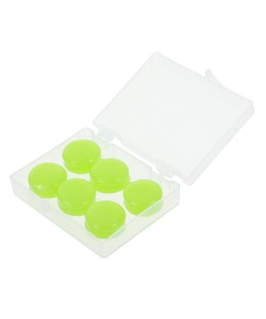 ULTECHNOVO 3 Pairs Silicone Silicone for Noise Reduction for Travel Silicone Swimming to Sleep Man Small