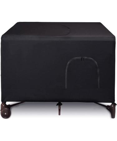 Kaitsece Pack and Play Crib Canopy Cover - Stretchy Breathable Travel Tent for Indoor/Outdoor Use - Blackout Baby Netting for Sleep/Play - Buy Online on GoSupps.com