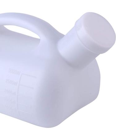 Potty Large Male Urinal Portable 3000ML Mens Potty Pee Bottle Collector Travel Toilet - Buy Online on GoSupps.com