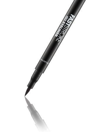 Collection Fast Stroke Felt Tip Eyeliner 4ml - Long Lasting 24h, Quick Drying Formula (Black) - Buy Online on GoSupps.com