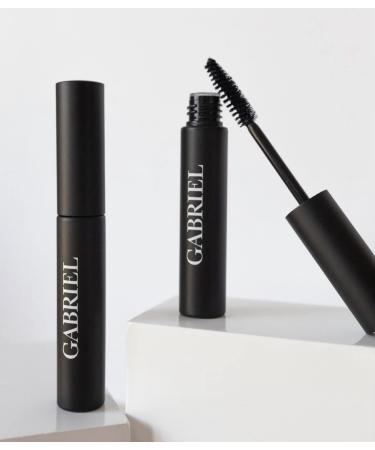 Gabriel Cosmetics Mascara (Black Brown) - Natural, Paraben-Free, Vegan, Gluten-Free | Cruelty-Free, Non-GMO | Volumizing, Water-Resistant Formula - 0.25 Fl Oz - Buy Online on GoSupps.com