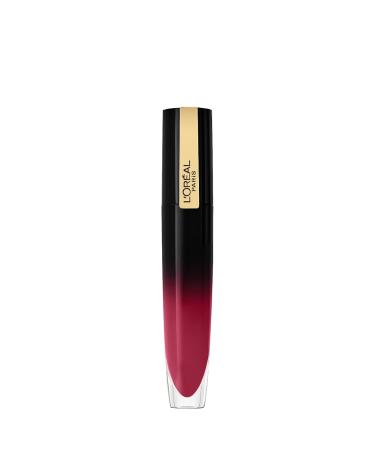 L'Or al Paris Rouge Signature Brilliant 306 BE - Vibrant Red Ink Lipstick with Shine | Shop Internationally - Buy Online on GoSupps.com