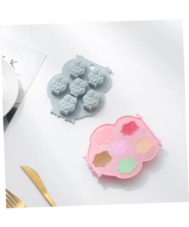 Ciieeo 2pcs Silicone Mold Clay Molds Handmade Making Mold Candy Trays Pan Cookie Baking Molds Muffin Cupcake Mold Animal Baking Spring Silicone DIY Silica Gel Chocolate Mold Self Made 12.7x10.7x1.7cm Blue - Buy Online on GoSupps.com