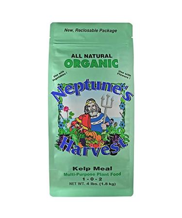 Neptune's Harvest Kelp Meal Multi-Purpose Plant Food 1-0-2, 4 lb
