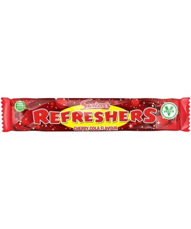 Chew Bars Bundle With Swizzels Refreshers Original Lemon Flavour 18g x3 Swizzels Refreshers Strawberry Flavour 18g x3 & Swizzels Refreshers Cherry Cola Flavour 18g x3 (9 Pack) - Buy Online on GoSupps.com