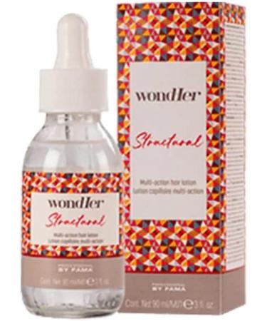  Professional By Fama Professional By Fama Wondher Structural Hair Lotion 90 ml Regenerates and softens nourishes the hair fiber prevents split ends and makes hair elastic and shiny. - Buy Online on GoSupps.com