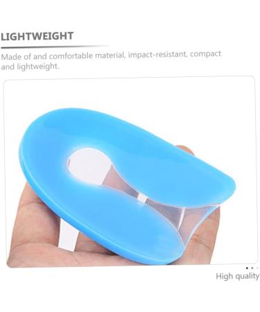 NOLITOY U-Shaped Heel Pads - 2 Pairs Silicone Insoles for Foot Care | Comfortable Half Yard Crash Pads for All Shoe Types - Buy Online on GoSupps.com