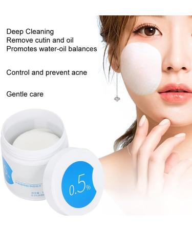 Skin Repair Cotton Pads - 60 Pieces | 0.5% Blackhead & Acne Removal | Gentle Facial Cleaning Towels - Buy Online on GoSupps.com