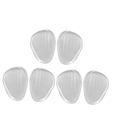 Gatuida 3 Pairs Magnetic Floor mat Replaceable Half pad Replaceable Foot Pads Foot Pads Gel high Heel Metatarsal Pads forefeet Pads Supplies Barber Jackets for Women Girl Accessories