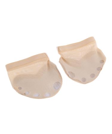 1 Pair Arm Rest Foam Forefoot Pads Cushion Thong Toe Paws Metatarsal Socks Ballet Dance Toe Pad Dance As Shown X-Large