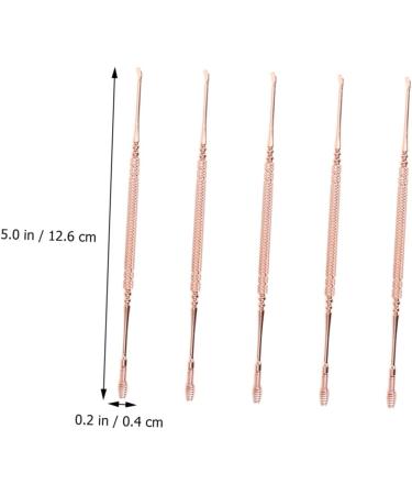 SHERCHPRY 5pcs Earpicks Earpicks Earwax Scoop Ear Cleaning Tool Gentle Ears Sturdy Design for Daily Care - Buy Online on GoSupps.com