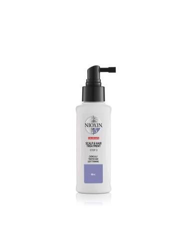Nioxin System 5 Scalp & Hair Leave-In Treatment  Restore Hair Fullness  Prevent & Relieve Dry Scalp Symptoms  For Bleached & Chemically Treated Hair with Light Thinning  3.4 oz