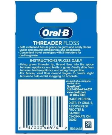 Buy Glide Threader Floss - 30 Count (Pack of 6) for Easy Flossing | International Shipping Available - Buy Online on GoSupps.com